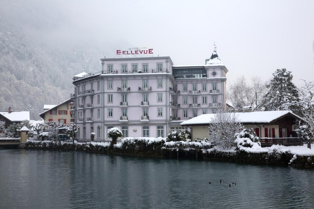 Boutique Hotel Bellevue Interlaken Bagian luar foto
